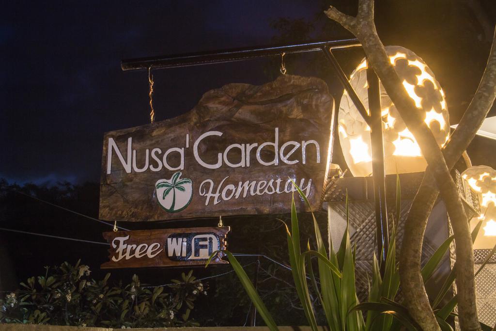Nusa Garden Homestay Lembongan Kültér fotó